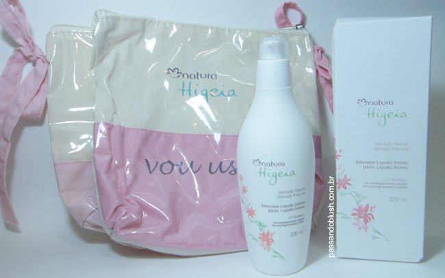 Lançamento Natura: Higeia » Passando Blush