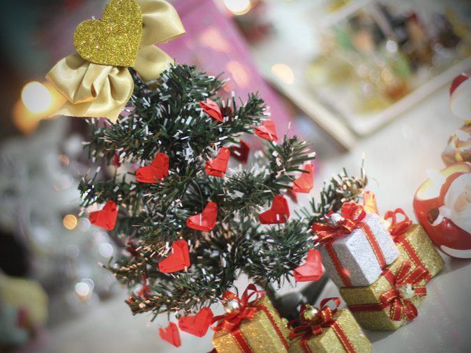 DIY: Árvore de Natal de Corações » Passando Blush