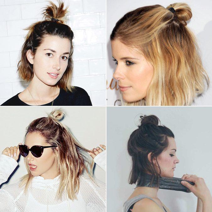 Half Bun - O famoso meio coque » Passando Blush