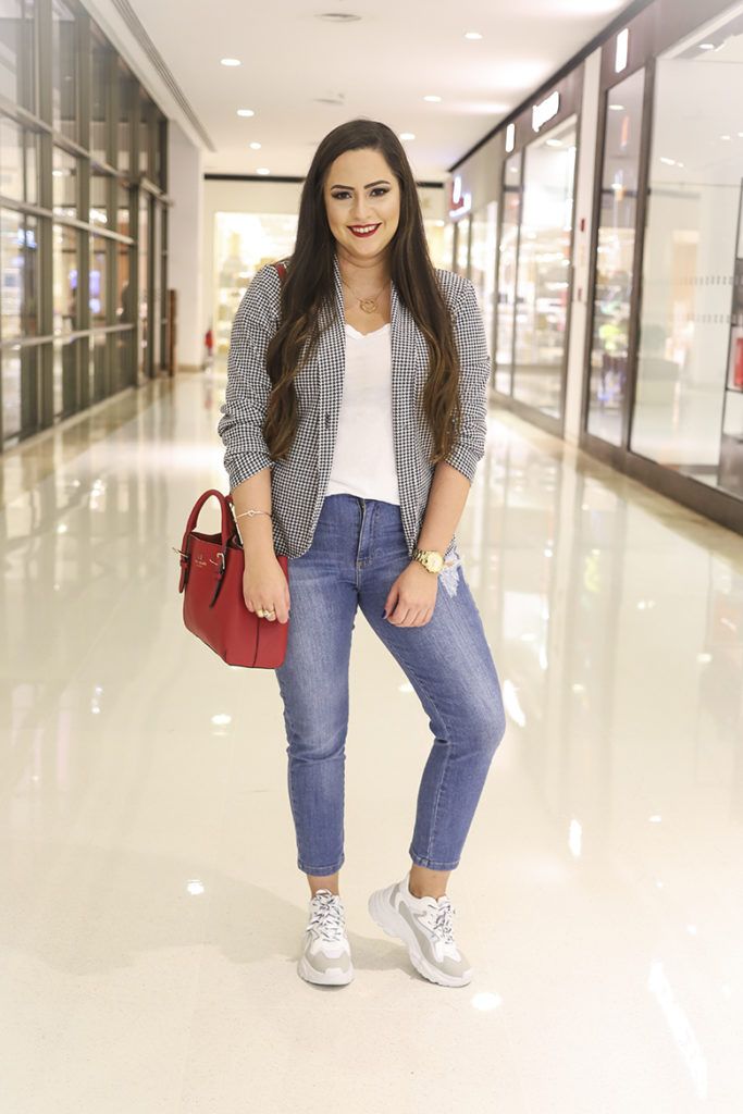 Dad Sneakers e Jeans num Look Arrumadinho! » Passando Blush